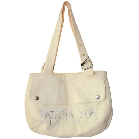 Patrizia Pepe Swarovsky Crystal Logo Shoulder Bag - Picture 1 of 8